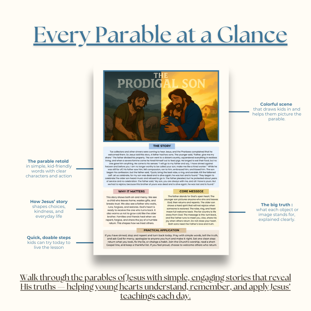 parables made simple for kids