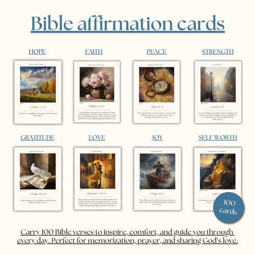 Bible Affirmation Cards
